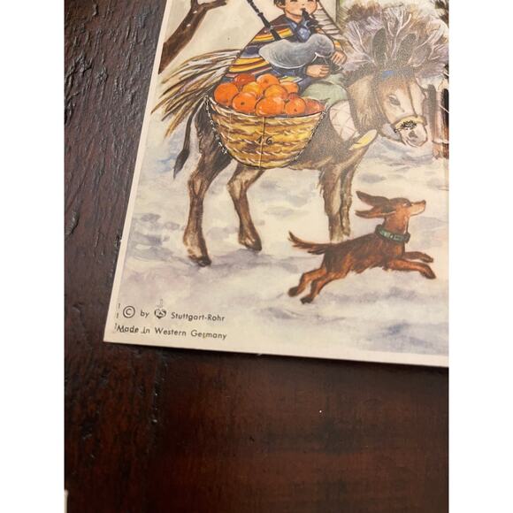 Rs Stuttgart Rohr Advent Calendar Tri Fold 3D W Spain Christmas Town Story - Picture 3 of 3